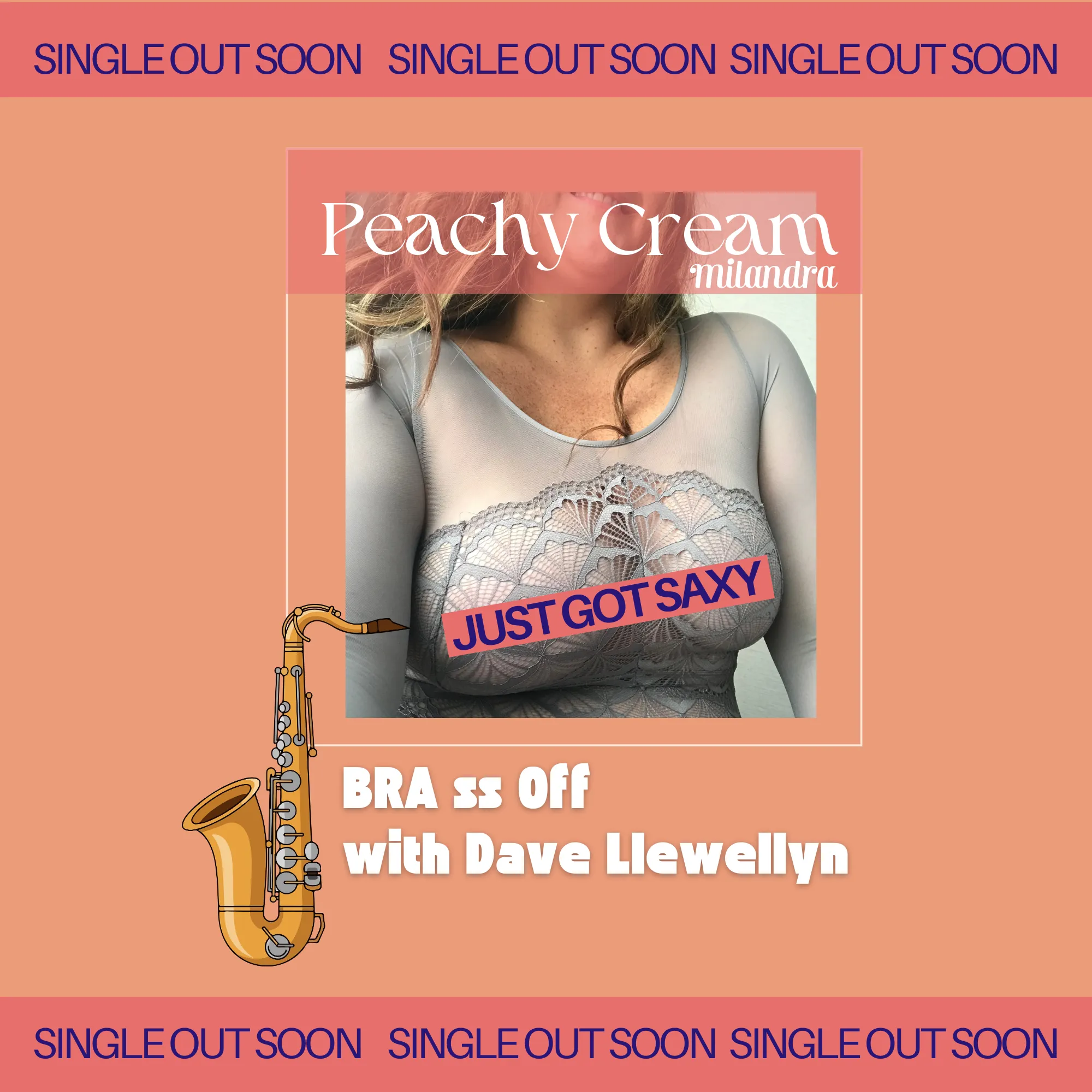 Peachy Cream - with a Twist of Sax